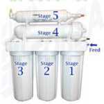 فلتر مياه خمس مراحل مع التركيب